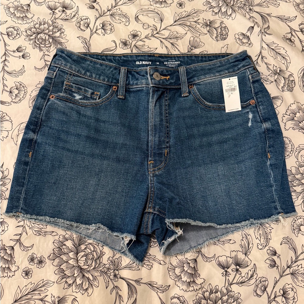 Old Navy Women's Dark Blue Jean Shorts